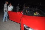 Saif Ali Khan snapped with his new Audi R8 in Mehboob Studio, Mumbai on 2nd May 2013 (9).JPG